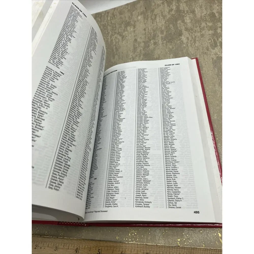 Houston Texas Mirabeau B. Lamar High School Alumni Directory 2000 Book
